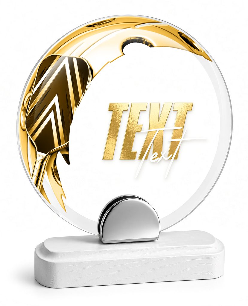 Skleněná trofej CR242075M19 | Pickleball
